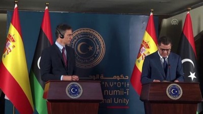 basbakanlik konutu - TRABLUS  - İspanya iç savaş nedeniyle kapattığı Libya'daki büyükelçiliğini yeniden açtı (1) Videosu