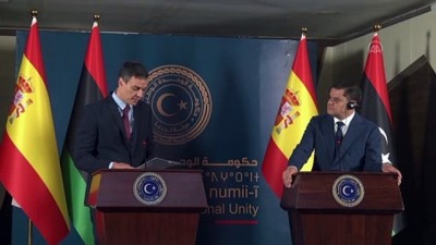 basbakanlik konutu - TRABLUS - İspanya iç savaş nedeniyle kapattığı Libya'daki büyükelçiliğini yeniden açtı (2) Videosu