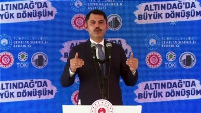 ANKARA - Bakan Kurum: ''Atatürk Kültür Merkezi Millet Bahçemizin yapımında son aşamaya geldik''