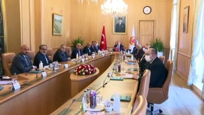 parlamento - ANKARA - TBMM Başkanı Şentop, Ürdün Temsilciler Meclisi Filistin Komitesi heyetini kabul etti Videosu