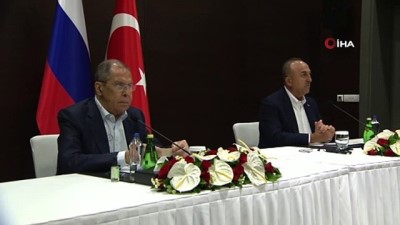enine boyuna -  Dışişleri Bakanı Çavuşoğlu:' Rusya ile ticaret hacmi hedefimiz 100 milyar dolar' Videosu