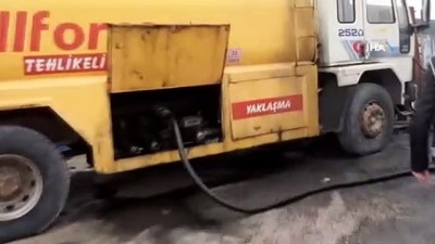 kacak akaryakit -  İstanbul '10 numara yağ' operasyonu: 35 bin litre yakıt ele geçirildi Videosu