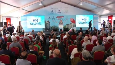 İSTANBUL - Bağcılar'da Kiraz Evler Kentsel Dönüşüm Temel Atma Töreni yapıldı