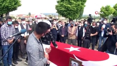 koy mezarligi -  Afyonkarahisar şehidini gözyaşları içinde uğurladı Videosu