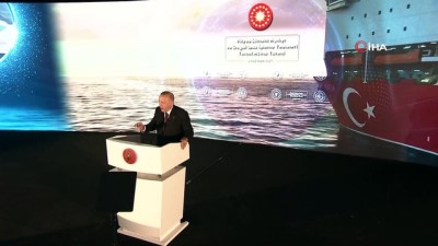 dogalgaz -  Cumhurbaşkanı Erdoğan, 'Fatih Sondaj gemisi Amasra 1 kuyusunda 135 milyar metreküp yeni bir doğalgaz keşfi daha yaptı' Videosu