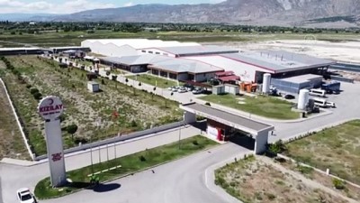 seruven - ERZİNCAN - Türk Kızılay Erzincan Mineralli Su İşletmesi'nde yeni üretim hattı açılarak kapasite artırıldı Videosu