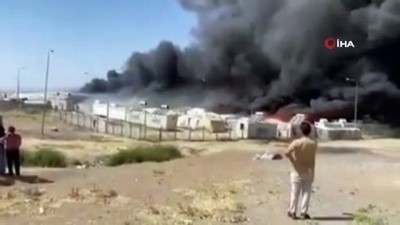  - Irak’ta göçmen kampında büyük yangın
- Yaklaşık 400 çadır kül oldu, bin 400 göçmen evsiz kaldı
