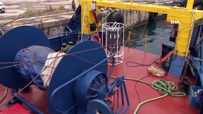 arastirma gemisi -  ODTÜ araştırma gemisi Bilim-2, müsilaj için Marmara Denizi'nde Videosu