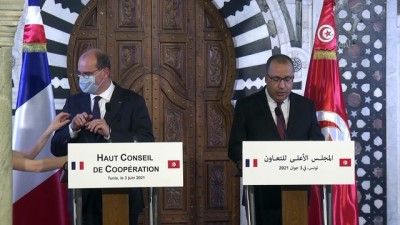 dogal afet - TUNUS - Tunus ve Fransa arasında 7 işbirliği anlaşması imzalandı (2) - Tunus Başbakanı El-Meşişi Videosu