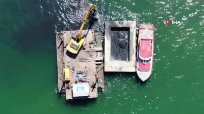 aritma tesisi -  Van Gölü’nde kötü kokuya neden olan dip çamur temizliği başladı Videosu