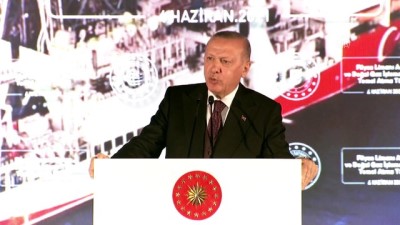 ZONGULDAK - Cumhurbaşkanı Erdoğan: 'Fatih Sondaj Gemimiz, Sakarya gaz sahasındaki Amasra -1 kuyusunda 135 milyar metreküplük yeni bir doğal gaz keşfi daha yaptı'