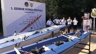 haziran ayi - EDİRNE - 1. Edirne Kürek Festivali başladı Videosu