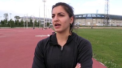 milli sporcular - ERZURUM - Milli ciritçi Esra Türkmen, uluslararası müsabakalarda madalya almak için ter döküyor Videosu