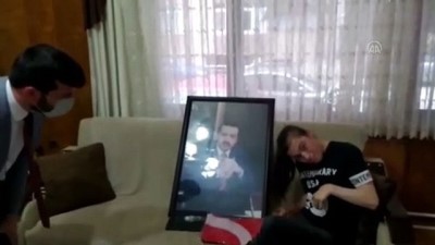 KARABÜK - Cumhurbaşkanı Erdoğan'dan serebral palsi hastası Merve'ye video mesaj
