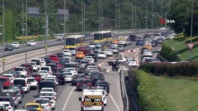 trafik yogunlugu -  Kısıtlamasız ilk Cumartesi günü trafik yoğunluğu Videosu