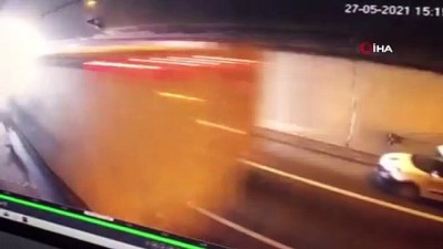  Motosikletli genç ölüme böyle gitti