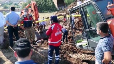 alt yapi calismasi -  Toprak altında kalan işçi hayatını kaybetti Videosu