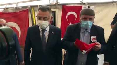 terorle mucadele - YOZGAT - Cumhurbaşkanı Yardımcısı Oktay, şehit Teğmen Baki Koçak'ın ailesini ziyaret etti (2) Videosu