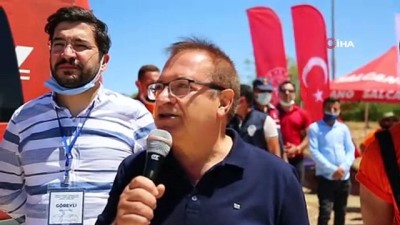 dera - Levent Vadisi'nde dağ bisikleti kupa yarışı Videosu