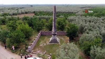 anit mezar -  Roma dönemine ait 12 metre yüksekliğinde anıt mezar 2 bin yıldır ayakta Videosu