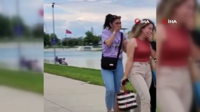 uttu -  Bursa'da ağaçtan adam hem güldürdü, hem korkuttu Videosu