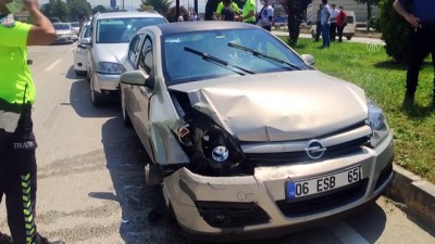 kirmizi isik - DÜZCE - 7 aracın karıştığı zincirleme trafik kazasında 5 kişi yaralandı Videosu