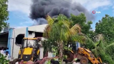 kimya -  - Hindistan’da kimya fabrikasından yangın: 15 ölü Videosu