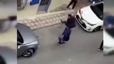 silahli saldirgan -  İstanbul’da dehşet anları kamerada: Sokak ortasında güpegündüz kurşun yağdırdı Videosu