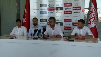 beraberlik - Antalyaspor'da iç transferde 3 imza Videosu