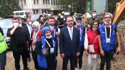 insaat alani - Bakan Kasapoğlu, şampiyon Kastamonu Belediyespor’u kutladı Videosu