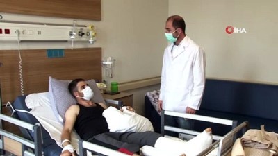 omurga kemigi -  Doktorların hızı 4’üncü kattan düşen işçiyi hayata bağladı Videosu