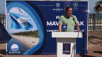 yuzme yarismasi -  Kuşadası’nda mavi bayraklar göndere çekildi Videosu