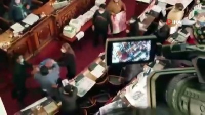 milletvekili -  - Bolivya Kongresi'nde milletvekillerinden yumruklu kavga Videosu