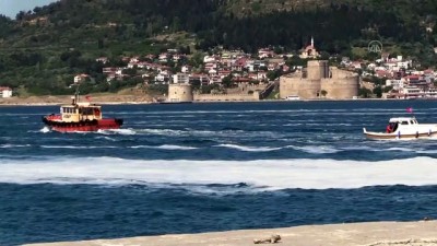 feribot iskelesi - Çanakkale Boğazı'nda müsilaj yoğunluğu artıyor Videosu