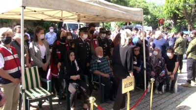  Jandarma Astsubay Egemen Öztürk, İzmir'de son yolculuğuna uğurlanıyor