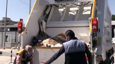 KİLİS - 'Sıfır Atık Projesi'ne uygun kent' Kilis'te atık toplayıcıları da kayıt altına alındı