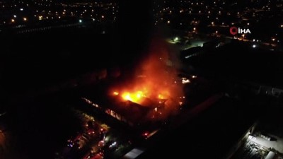  Elazığ OSB'de bir fabrikada yangın çıktı