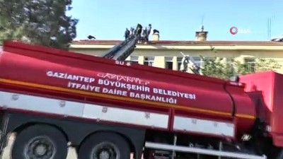 koordinat -  Gaziantep’te özel hastanede korkutan yangın Videosu