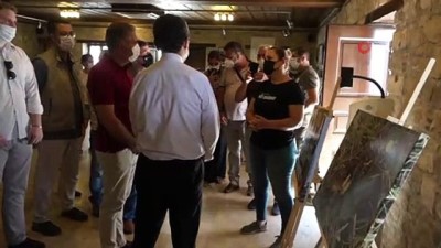 isvicre -  Kuşadası’nın Tülüşahı İbramaki Sanat Galerisi’nde görücüye çıktı Videosu