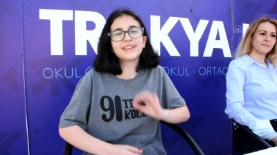 ders calis - TEKİRDAĞ - LGS'de tam puan alan Kınay ve Tereci, başarının sırrını 'düzenli çalışmak' olarak açıkladı Videosu