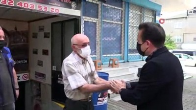 geri donusum -  Tuzla’nın geri dönüşüm amcasına Başkan Yazıcı’dan ziyaret Videosu