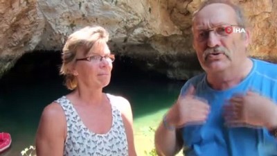 uzunlu -  Dünyanın 3'üncü, Türkiye'nin ise en uzun yeraltı gölü mağarası yeniden ziyaretçileri ile buluştu Videosu