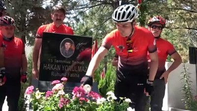 hava saldirisi -  Pedallar 15 Temmuz şehidi Ömer Halisdemir için çevriliyor Videosu