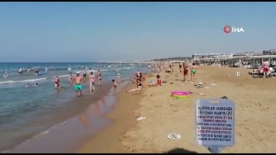 plaj -  Antalya'da 15 yaşındaki çocuk denizde kayboldu Videosu