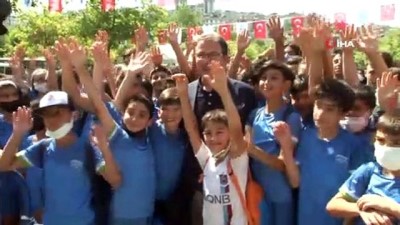 basketbol -  Eyüpsultanlı çocuklar Yaz Spor Okulları Şenliği’nde doyasıya eğlendi Videosu
