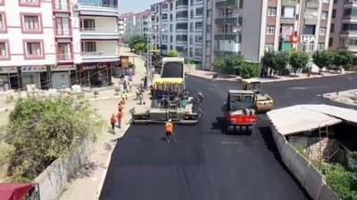  Iğdır’da asfaltlama çalışmaları devam ediyor
