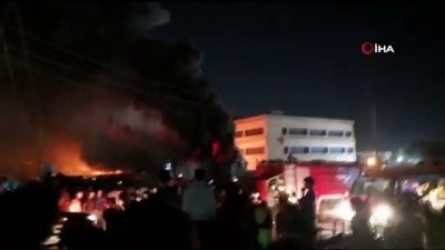 oksijen -  Irak’ta pandemi hastanesindeki yangında ölenlerin sayısı 45’e yükseldi Videosu