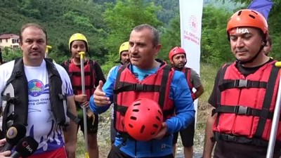 gaziler - 15 Temmuz şehitleri anısına rafting yarışı Videosu