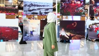 hain darbe girisimi -  İstanbul Havalimanı’nda 15 Temmuz Demokrasi ve Milli Birlik Günü Sergisi Videosu