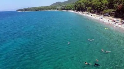 trafik yogunlugu - AYDIN - Kuşadası ve Didim sahillerinde bayram hareketliliği Videosu